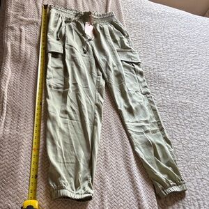 Entro Sage Green Relaxed Trousers